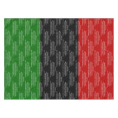 Custom NGUZO SABA 7 Prinzipien Kwanzaa Tischdecke (Vorderseite (Horizontal))