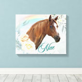 Custom Nicole - Mae 1 11x14 Leinwanddruck (Insitu (Holzboden))