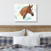 Custom Nicole - Mae 1 11x14 Leinwanddruck (Insitu (Schlafzimmer))