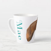 Custom Nicole - Mae 1 Latte-Tasse Milchtasse (Linke Ecke)