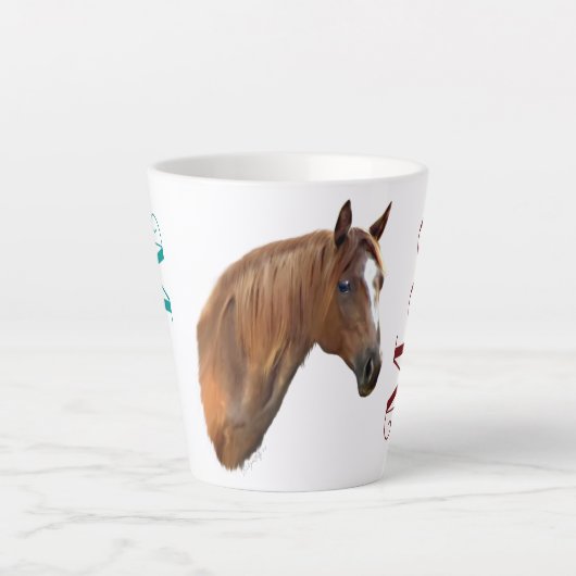 Custom Nicole - Mae 1 Latte-Tasse Milchtasse (Vorderseite)