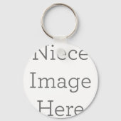 Kreisförmiger Schlüsselanhänger aus Metall, 5,08cm (Vorderseite)