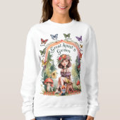 Custom Niece und Nephew ernennen den Garten der Gr Sweatshirt (Vorderseite)