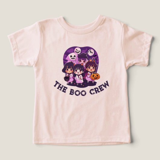 Custom niedlich adorable "BOO Crew" Halloween (Design Vorderseite)