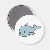 Custom Niedlich Baby Dolphin Cartoon Magnet (Vorderseite/Rückseite)