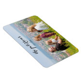 Custom Niedlich Beautiful Lächeln Familie Foto Uni Magnet (Rechte Seite)