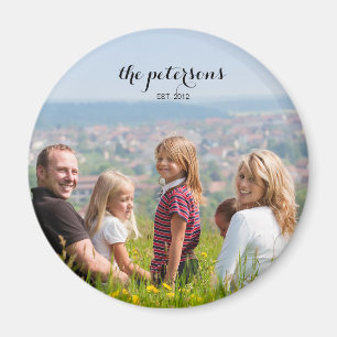 Custom Niedlich Beautiful Lächeln Familie Foto Uni Magnet