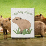 Custom Niedlich Capybara Pun Capy Baby Dusche Puzzle<br><div class="desc">👉 Celebrate im Stil mit diesem extrem niedlichen Capybara Puzzle! Ideal für eine Babydusche! 🔥 Meine Versprechen - Dieses Design hat einzigartige handgezeichnete Elemente (gezeichnet mein Ich!) - Es ist mit Ihnen im Hinterkopf 🙏 Danke für die Unterstützung meines kleinen Unternehmens - Wenn Sie möchten, ein maßgeschneidertes Objekt, oder wenn...</div>