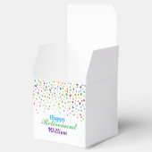 Custom Niedlich Colorful Konfetti glückliche Rente Geschenkschachtel (Geöffnet)