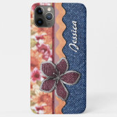 Custom Niedlich Elegante Sommer Flora Art Collecti Case-Mate iPhone Hülle (Rückseite)