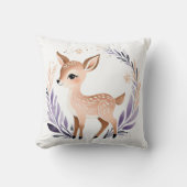 Custom Niedlich Fawn Kinderzimmer Pillow Boho Desi Kissen (Vorderseite)