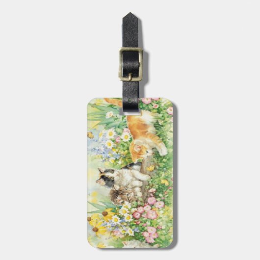 Custom Niedlich Kitts Gepäckanhänger (Vorderseite vertikal)