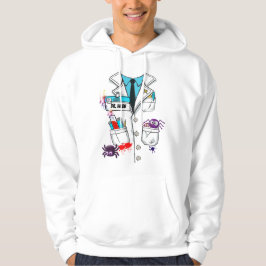 Custom Niedlich Mad Scientists Halloween Labrador Hoodie
