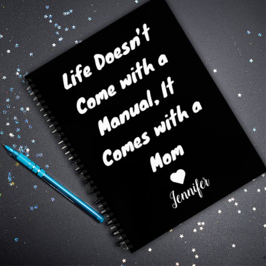 Custom Niedlich Moderne Top-Mama-Geschenke in Schw Notizblock