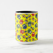 Custom Niedlich Owells Coffee Tasse, rot, blau, gr Tasse (Zentrum)