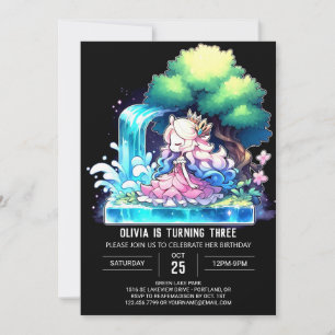 Custom Niedlich Princess Birthday Einladung