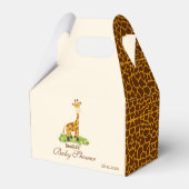Custom Niedlich Safari Giraffe Gevor Box Geschenkschachtel (Vorderseite)