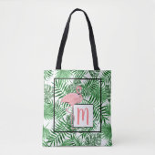 Custom Niedlich Tropical Pink Flamingo Kunst, Dich Tasche (Vorderseite)