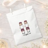 Custom Niedlich Twin Upsherin Favor Bag Geschenktütchen (Ausgeschnitten)