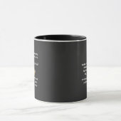 CUSTOM Niedliche Anatomie eines Cockapoo-Hundefreu Tasse (Zentrum)