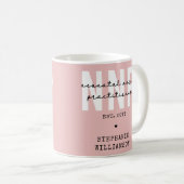 Custom NNP Neonatal Nurse Practitioner Kaffeetasse (VorderseiteRechts)