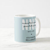 Custom NNP Neonatal Nurse Practitioner Kaffeetasse (VorderseiteRechts)