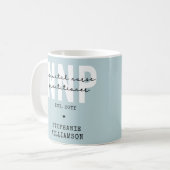 Custom NNP Neonatal Nurse Practitioner Kaffeetasse (Vorderseite Links)