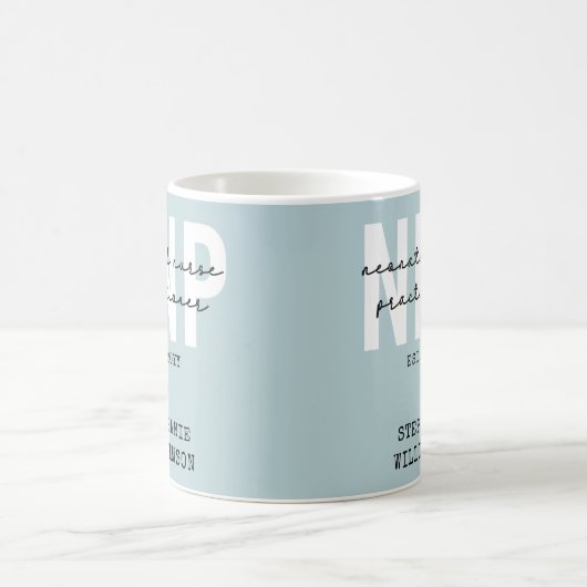 Custom NNP Neonatal Nurse Practitioner Kaffeetasse (Mittel)
