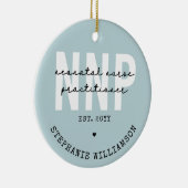 Custom NNP Neonatal Nurse Practitioner Keramik Ornament (Rechts)