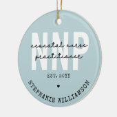 Custom NNP Neonatal Nurse Practitioner Keramik Ornament (Links)
