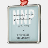 Custom NNP Neonatal Nurse Practitioner Ornament Aus Metall (Links)