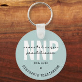 Custom NNP Neonatal Nurse Practitioner Schlüsselanhänger (Vorderseite)