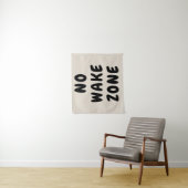 Custom No Wecken Zone Playroom Kinderzimmer Boho K Wandteppich (Beispiel)