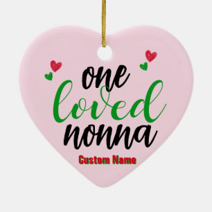 Custom Nonna Ornament - Personalisierte Weihnachte