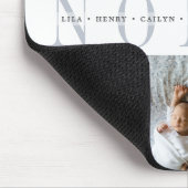 Custom Nonno Foto Collage Grandchildren Namen Mousepad (Ecke)