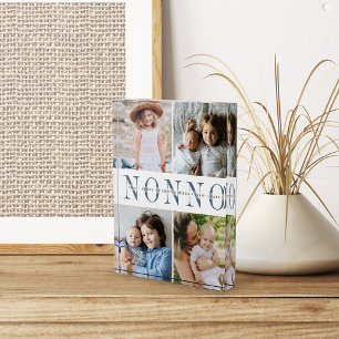 Custom Nonno Grandchildren Fotoblock