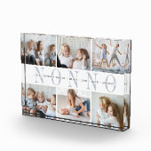 Custom Nonno Grandchildren Fotoblock (Rechts)