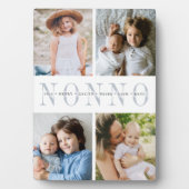 Custom "Nonno" Großkinder Foto Collage Fotoplatte (Vorderseite)