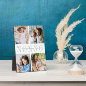 Custom "Nonno" Großkinder Foto Collage Fotoplatte (Seite)