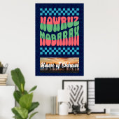 Custom Norooz iranisches New Year Wiedersehen-Part Poster (Heimbüro)