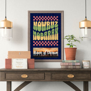 Custom Norooz Persian New Year Wiedersehen Partys Poster