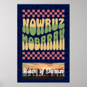 Custom Norooz Persian New Year Wiedersehen Partys Poster (Vorne)