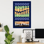 Custom Noroz iranische Neujahrsfeier Wiedersehen Poster (Heimbüro)