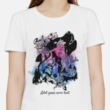 Custom North American Coyote Art | Rosa Lila