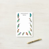 Custom North American Hummingbirds Post-it Notes Klebezettel (Auf Schreibtisch)