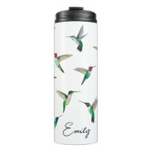 Custom North American Hummingbirds Thermal Tumbler