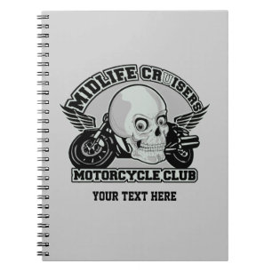 Custom-Notebook Midlife Cruisers MC Notizblock