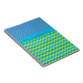 Custom Notebook: Polka Dots and Chevrons Notizblock (Rechte Seite)