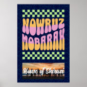 Custom Nowruz Mobarak iranische Neujahrsfamilie Poster (Vorne)