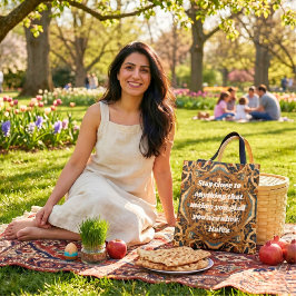 Custom Nowruz Persian New Year Gift Khatam Art Tasche